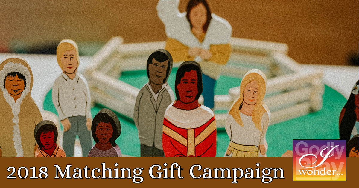 2018 Matching Gift Campaign Godly Play Foundation
